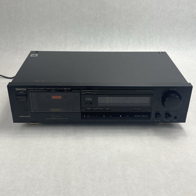 Denon DRM-500 Dolby Stereo Cassette Tape Deck Tested