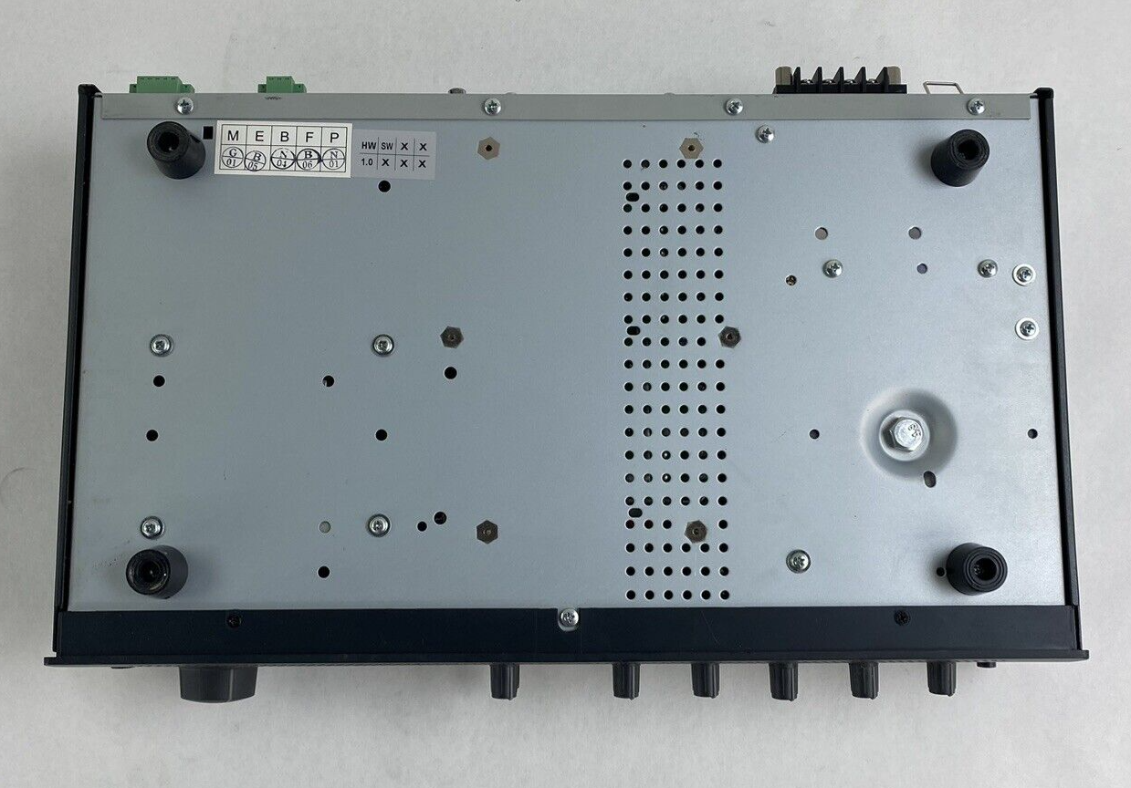 Bosch PLE-1ME120-US Plena 120 Watt 4-Channel Mixer Amplifier Tested