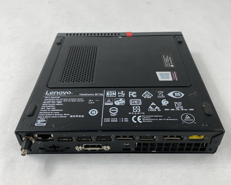 Lenovo ThinkCentre M710q Micro Intel Core i5-7500T 2.7GHz 8GB RAM No HDD/OS/AC