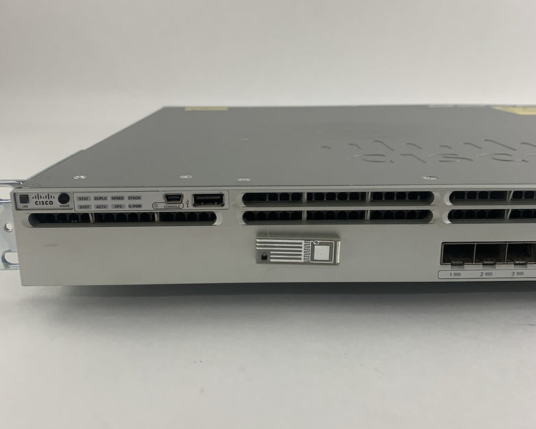 Cisco WS-C3850-12XS-S 12-Port SFP+ 10Gb Managed Switch Tested Reset 1xPSU