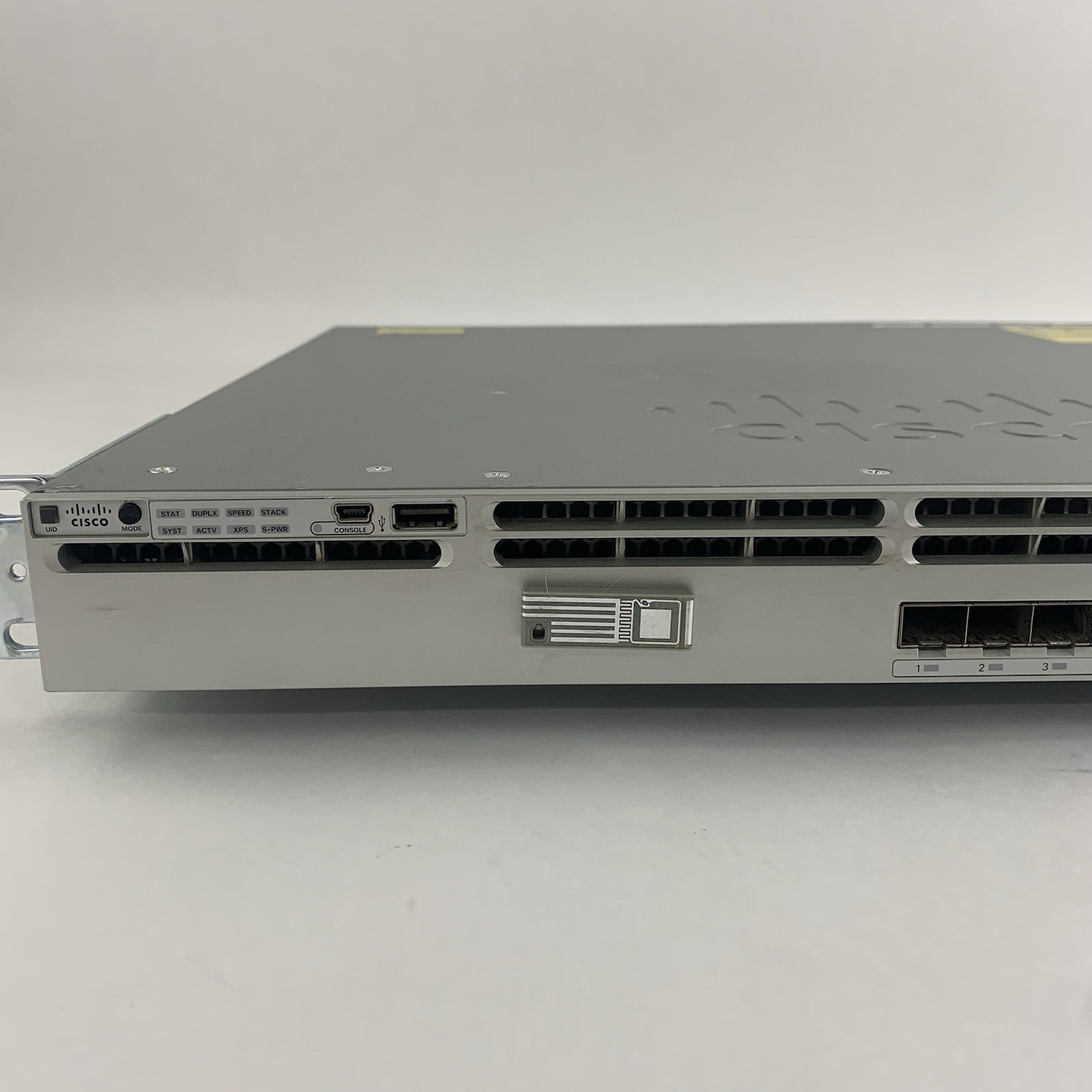 Cisco WS-C3850-12XS-S 12-Port SFP+ 10Gb Managed Switch Tested Reset 1xPSU2