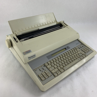 Vintage Panasonic Electronic Typewriter KX-E4020 Bad Roller Still Types