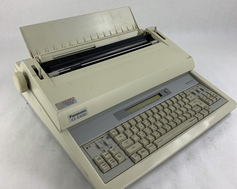 Vintage Panasonic Electronic Typewriter KX-E4020 Bad Roller Still Types