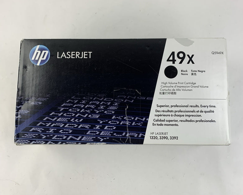 HP Q5949X LaserJet 49X Black High Volume Print Cartridge