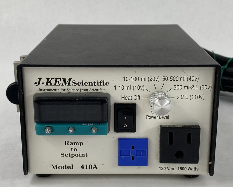 J-KEM Scientific 410A 1800W 120 VAC Ramp to Setpoint