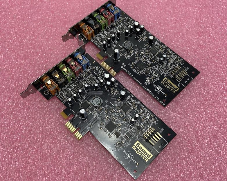Creative Labs Sound Blaster SB1570 PCIe Audio Card Lot of 2