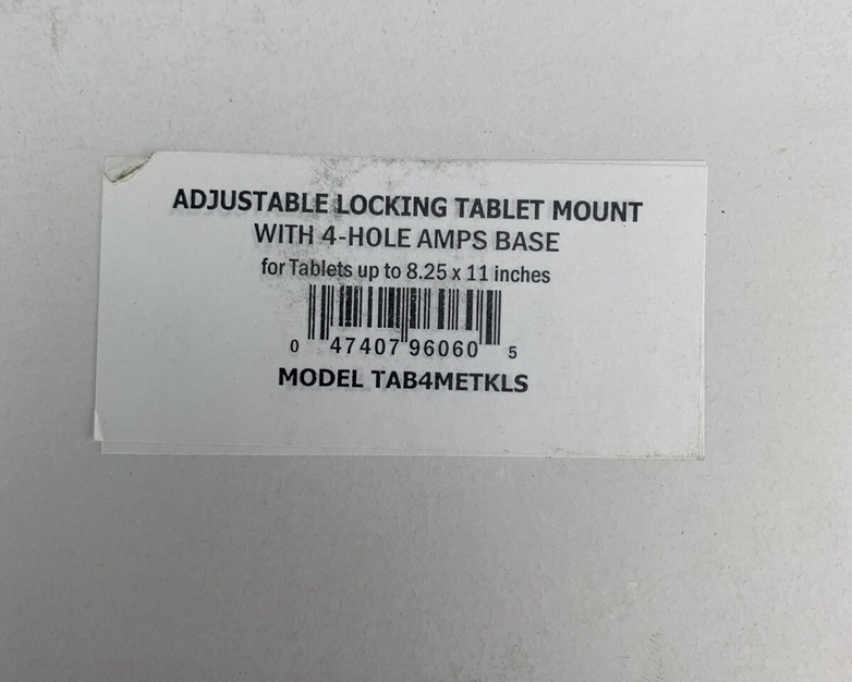 TAB4METKLS Adjustable Locking Tablet Mount