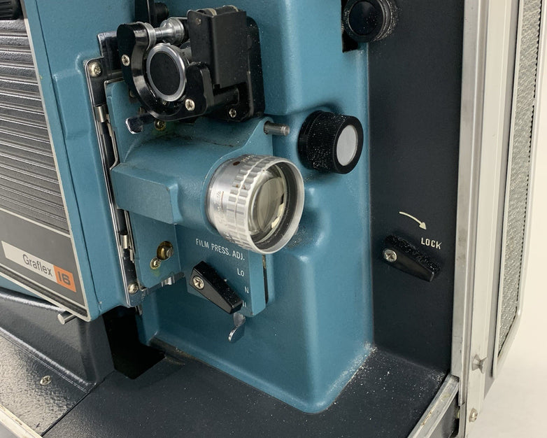 Singer Graflex 16 Sound Projector Power Tested Speaker Hums