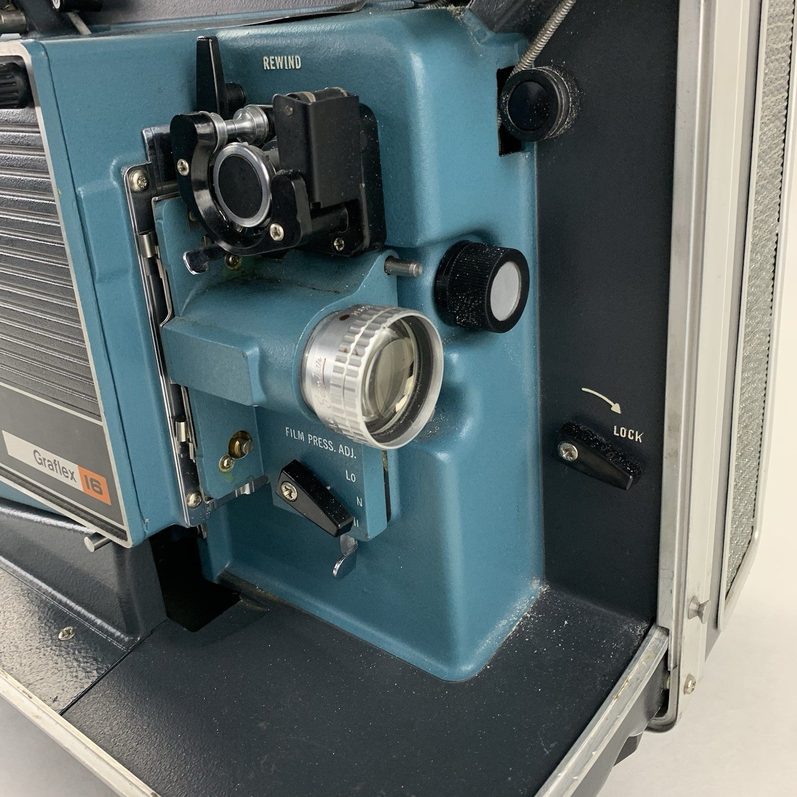 Singer Graflex 16 Sound Projector Power Tested Speaker Hums12