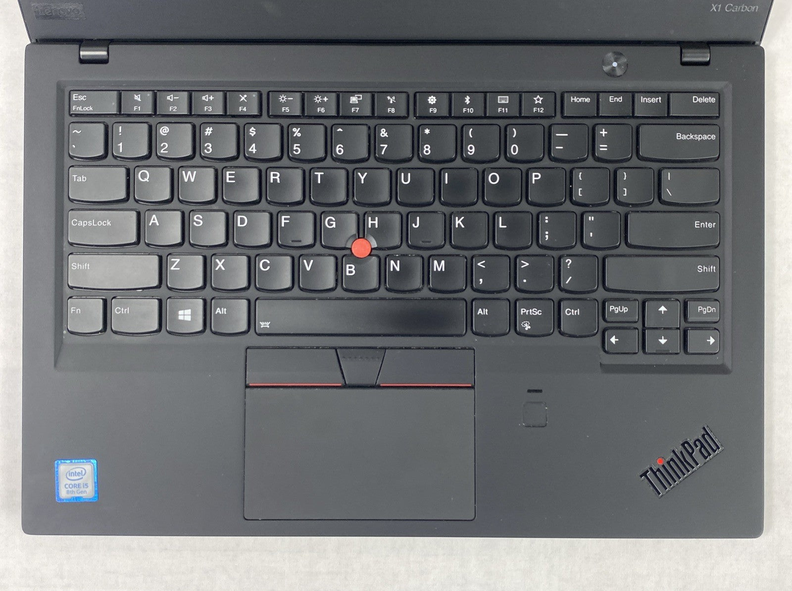 Lenovo ThinkPad X1 Carbon 6th Gen i5-8250U 1.6GHz 8GB RAM 14" No Batt. No HDD/OS