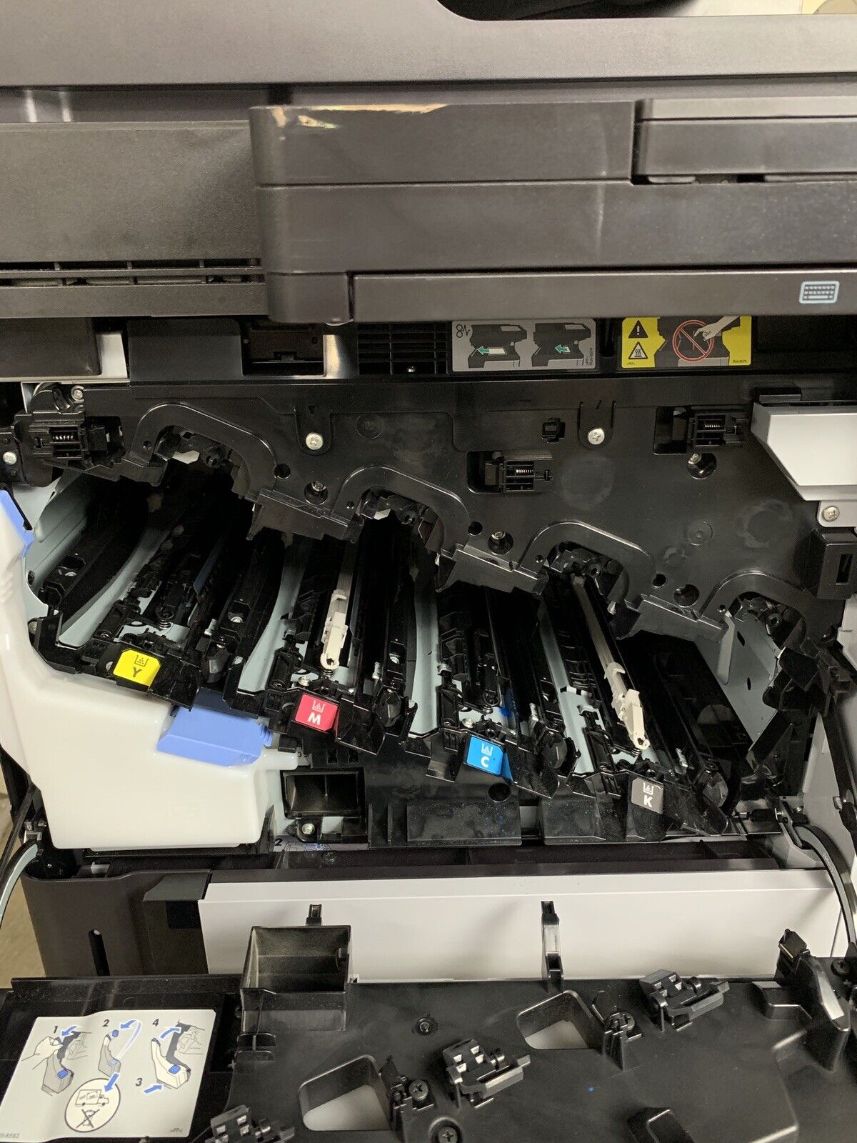 HP CZ250A LaserJet Enterprise Flow MFP M680 Multifunction Color Printer Lot of 9