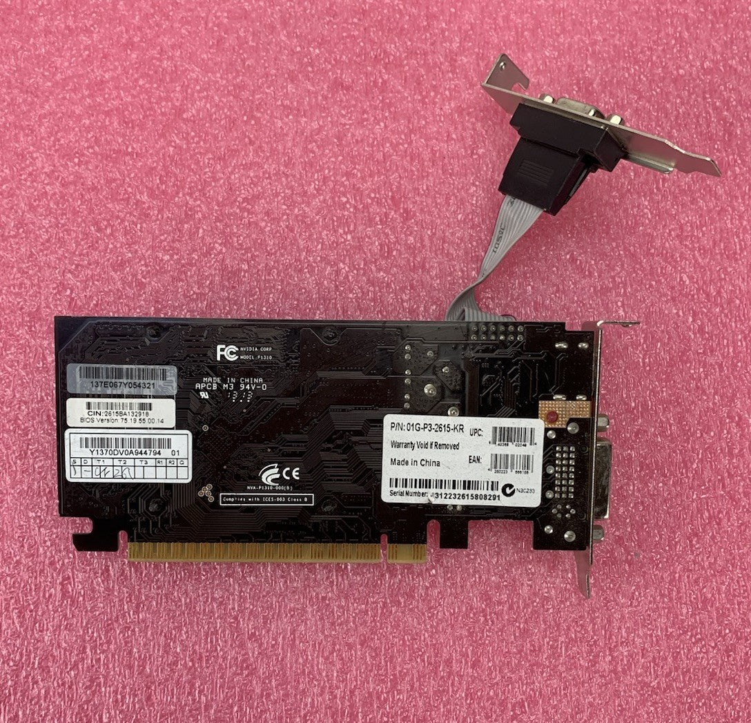 EVGA GeForce GT 610 01G-P3-2615-KR 1GB DDR3 PCIe Graphics Card6