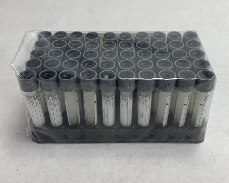 Vacuette 454297 4ml FX Sodium Flouride / Potassium Oxalate 50pcs Tubes - Empty