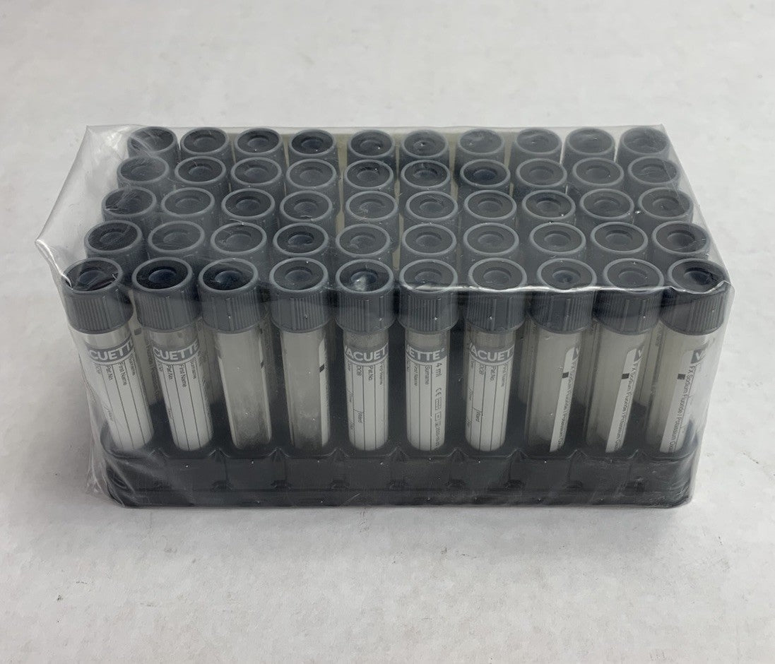 Vacuette 454297 4ml FX Sodium Flouride / Potassium Oxalate 50pcs Tubes - Empty4