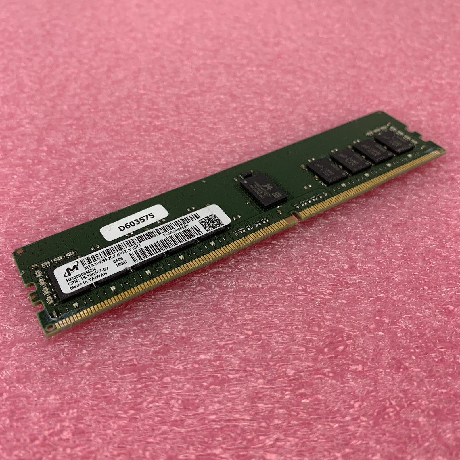 Micron MTA18ASF2G72PDZ-3G2R1 16GB 1Rx16 Desktop Memory RAM0