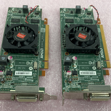 Dell 01CX3M 512MB ATI Radeon HD6350 DMS-59 Video Cards 109-C09057-00 (Lot of 6)