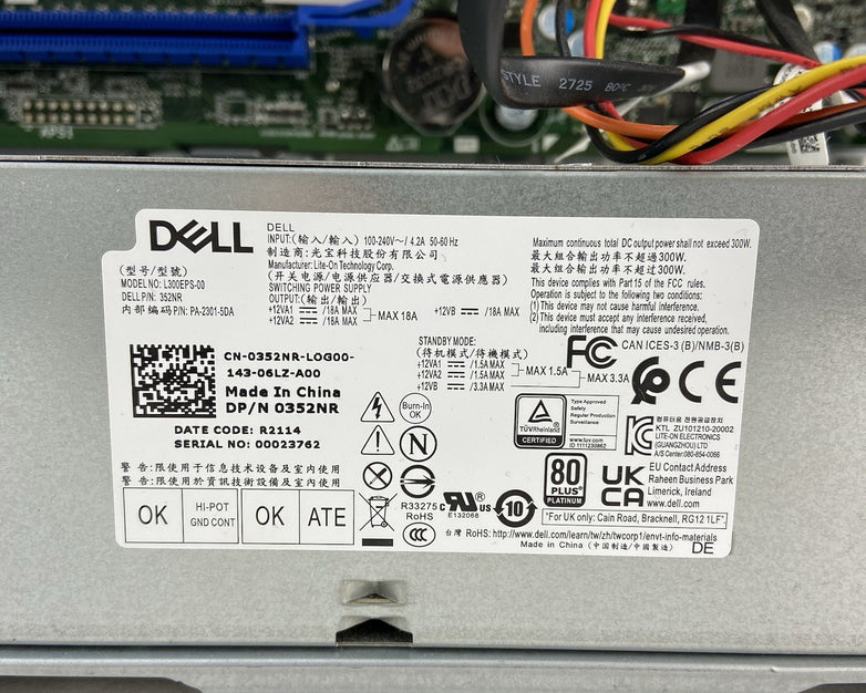 Dell Precision 3450 SFF Intel Core i5-11500 2.7GHz 8GB RAM No HDD No OS