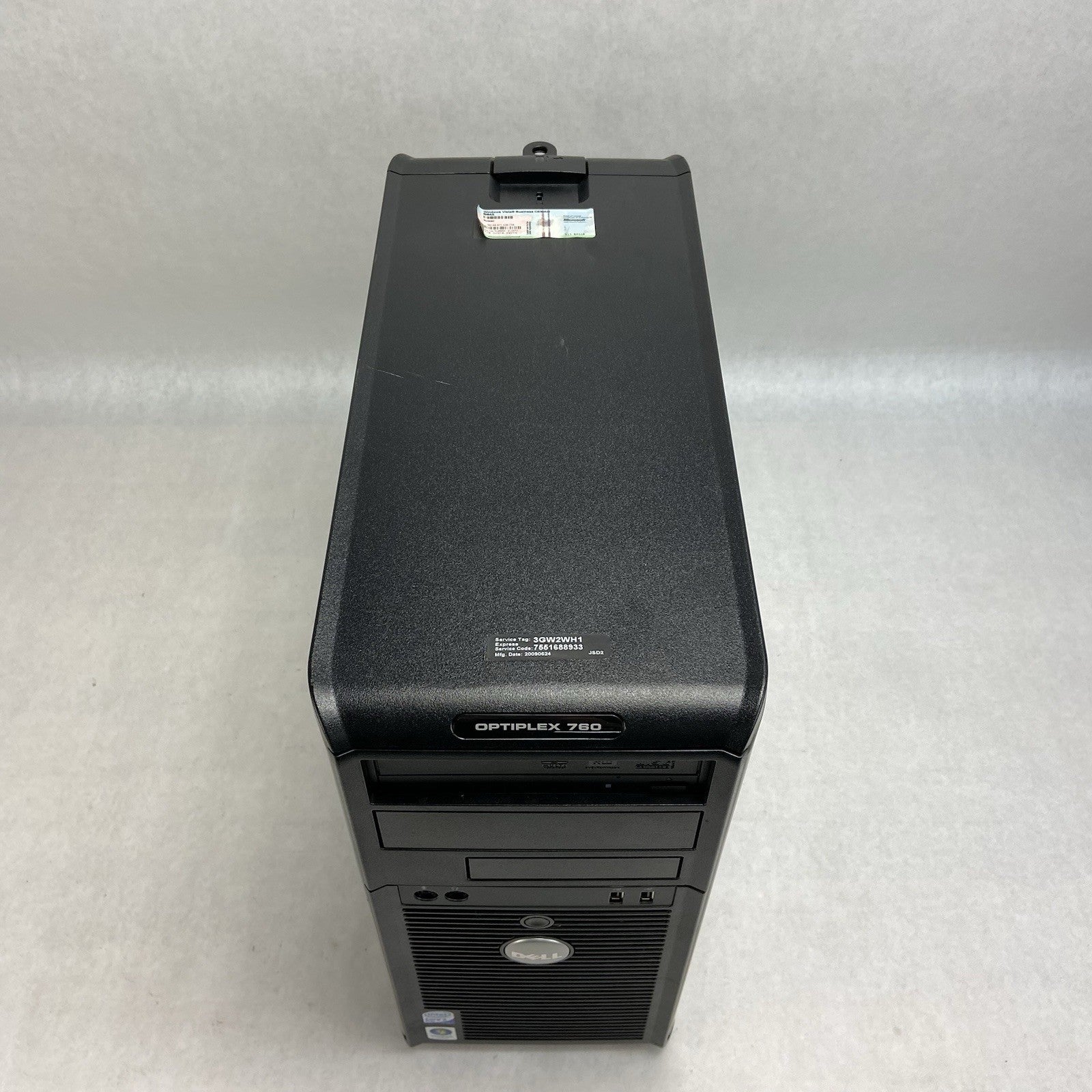 Dell Optiplex 760 MT Intel Core 2 Duo E8500 3.16GHz 4GB RAM No HDD No OS2