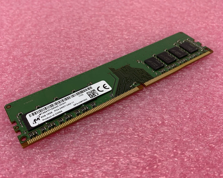 Micron MTA8ATF1G64AZ-2G3H1 PC4-2400T-UA2-11 8GB 1Rx8 Desktop Memory RAM