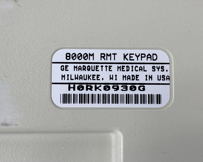GE Marquette Adult Solar 8000M RMT Keypad
