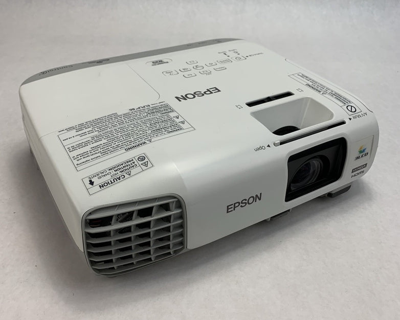 Epson PowerLite W29 H690A LCD Lamp Projector 2334 Lamp Hours - No Remote