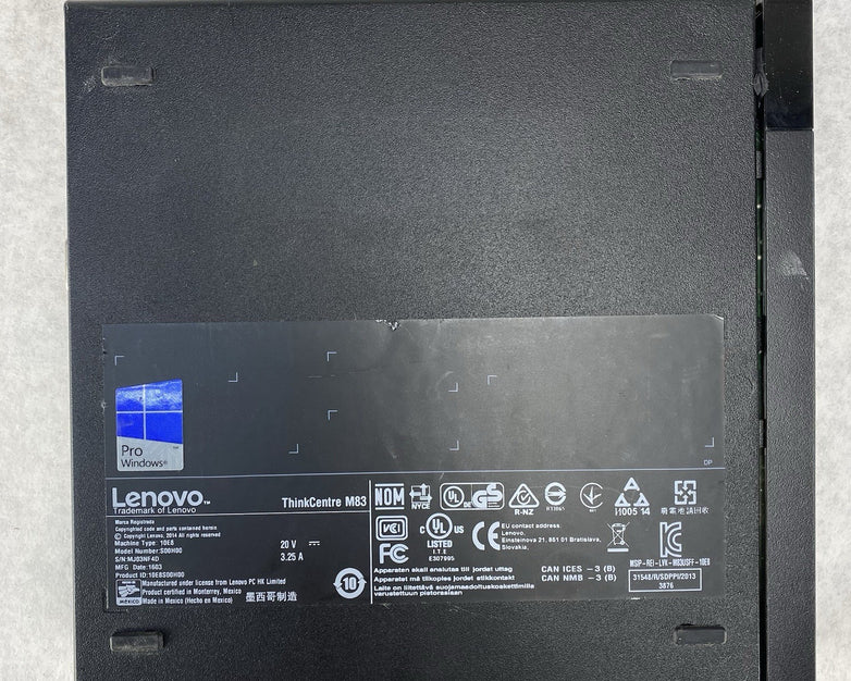 Lenovo ThinkCentre M83 Micro Intel Core i5-4570TE 2.7GHz 8GB RAM No HDD OS AC