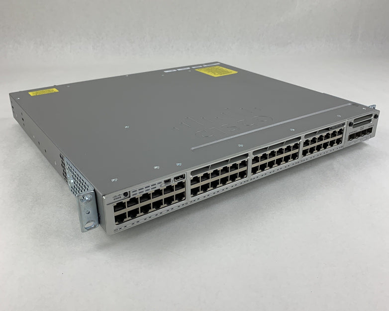 Cisco WS-C3850-48P-S V07 Catalyst 3850 w/ C3850-NM-4-1G Switch Tested Reset