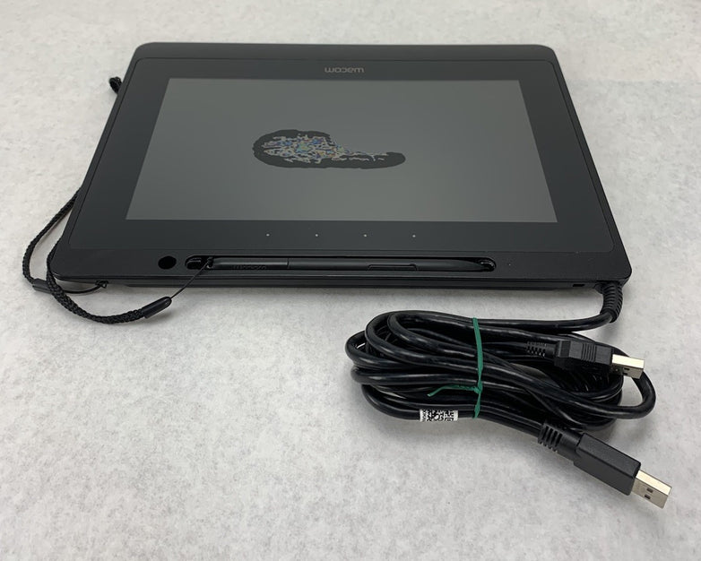 Wacom DTU-1141B 10.1" Full HD Drawing Tablet w/ Cord - Tested Screen Damage