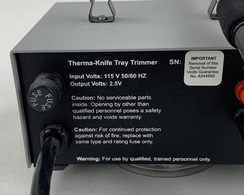Buffalo Therma-Knife Tray Trimmer