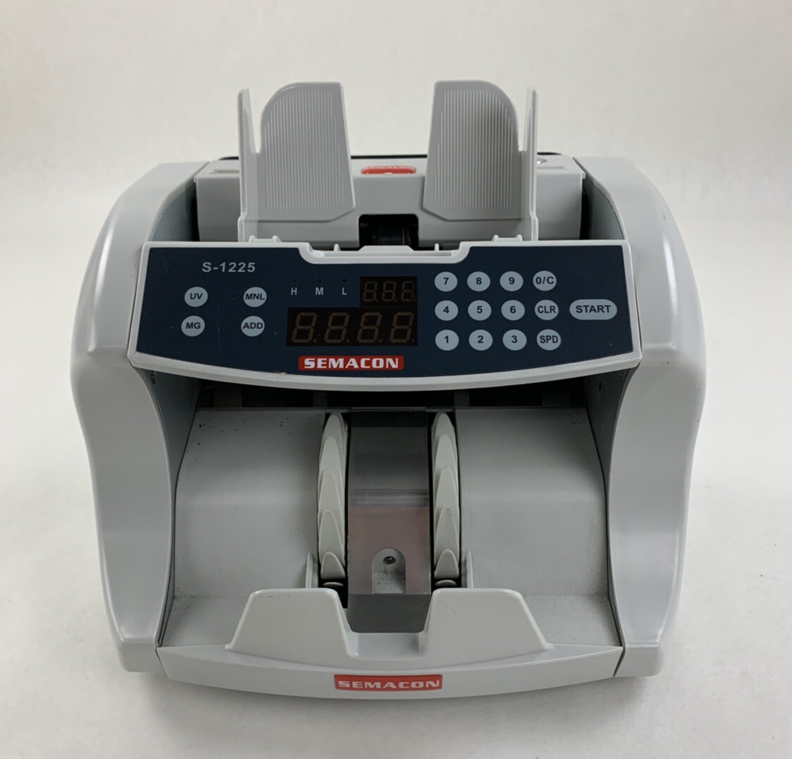 Semacon S-1225 Business Machines  Money Counter E1 Error Parts and Repair