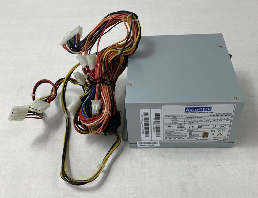 Advantech FSP400-60PFG 400W 80 Plus Bronze Switching Power Supply Tested