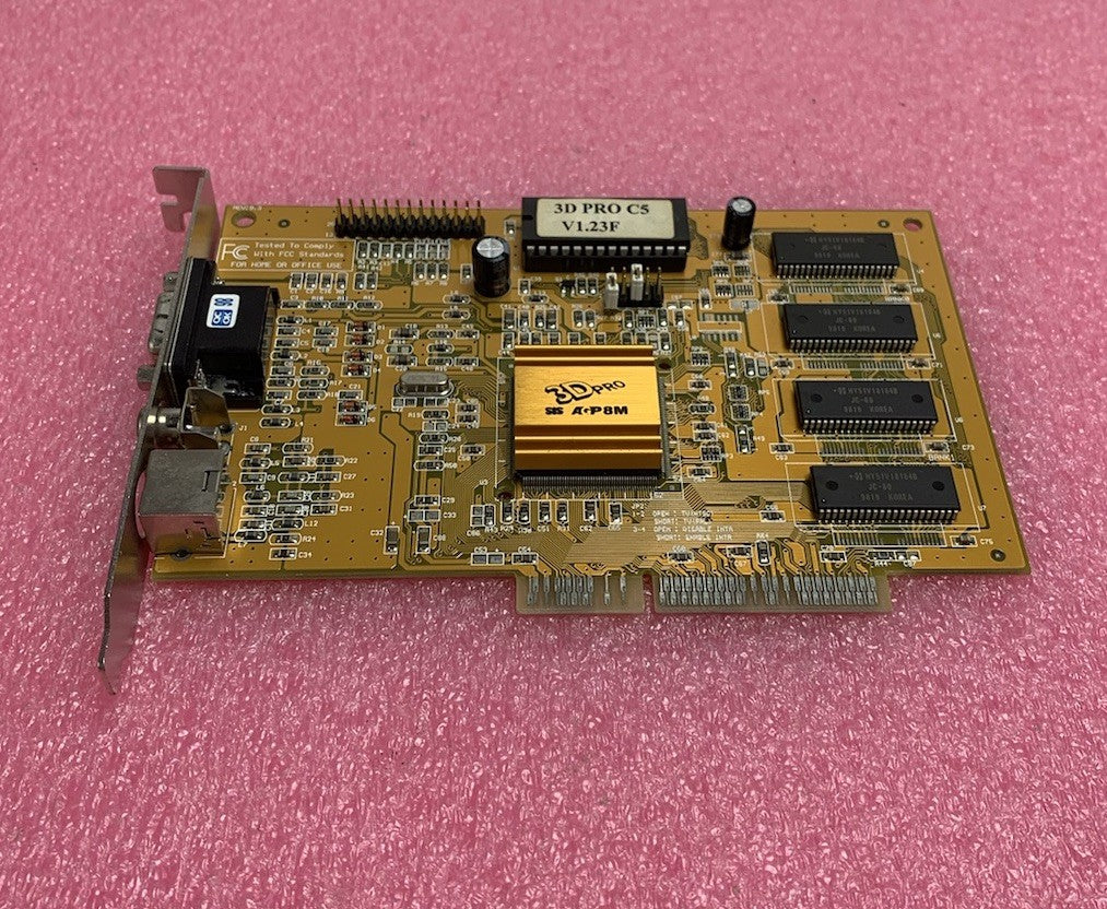 SiS AGP8M 3DPro C5 Video Graphics Card