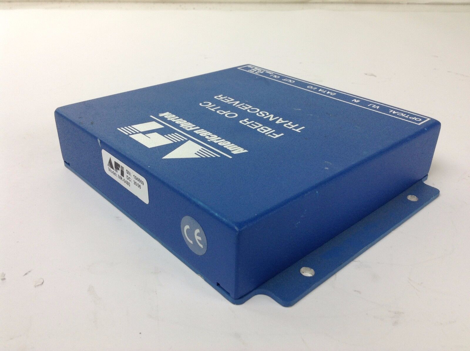 American Fibertek MR-0480 Fiber Optic Transceiver