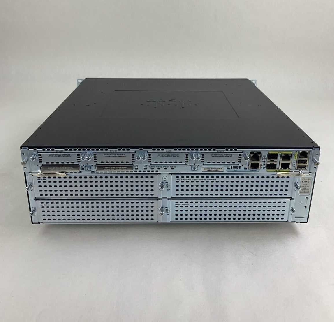 Cisco 3900 CISCO3925-CHASSIS V02 Dual Gigabit Integrated Services Router No OS