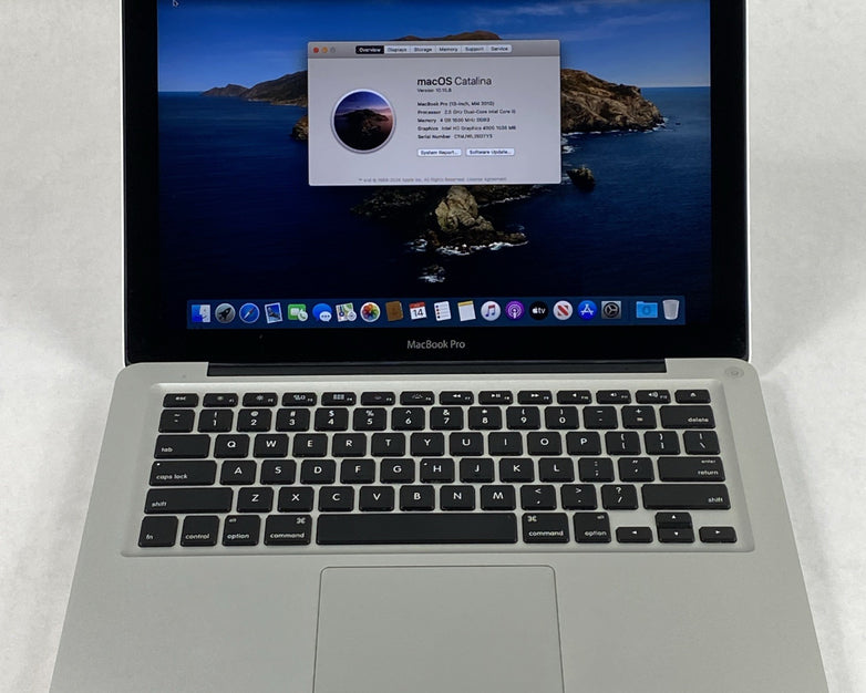Apple MacBook Pro A1278 2012 13" 2.5GHz i5 4GB RAM 120GB SSD os10.15.8