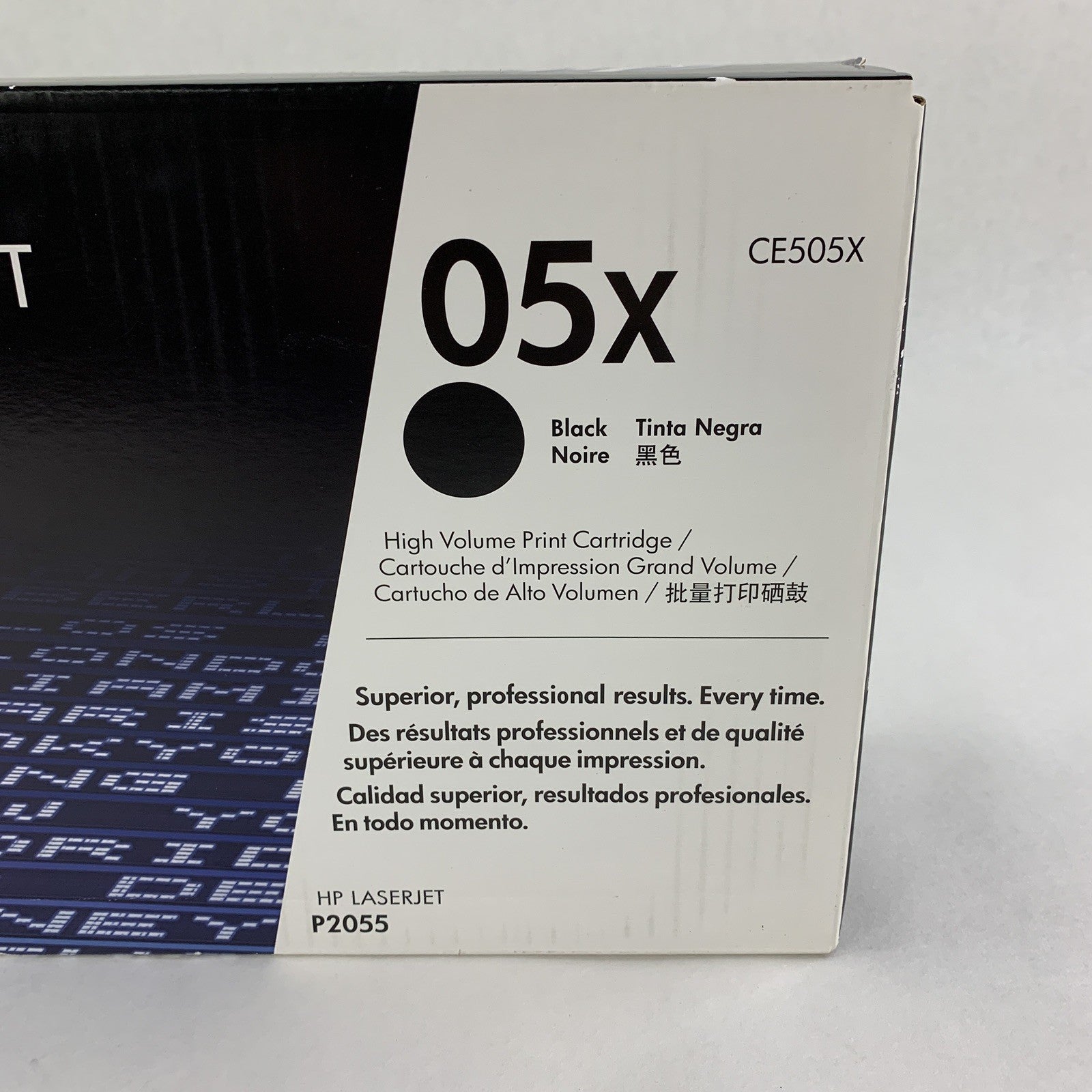 HP CE505X Laserjet Toner 05X Black Toner Cartridge OEM Box Sealed New