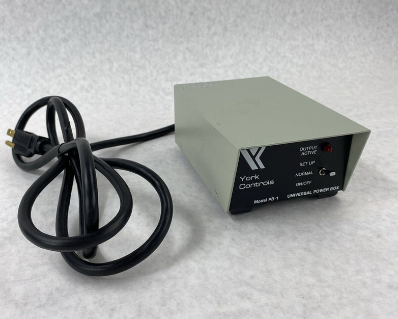 York Controls PB-1 Universal Power Box 120VAC 50/60 Hz 10 Amps Max