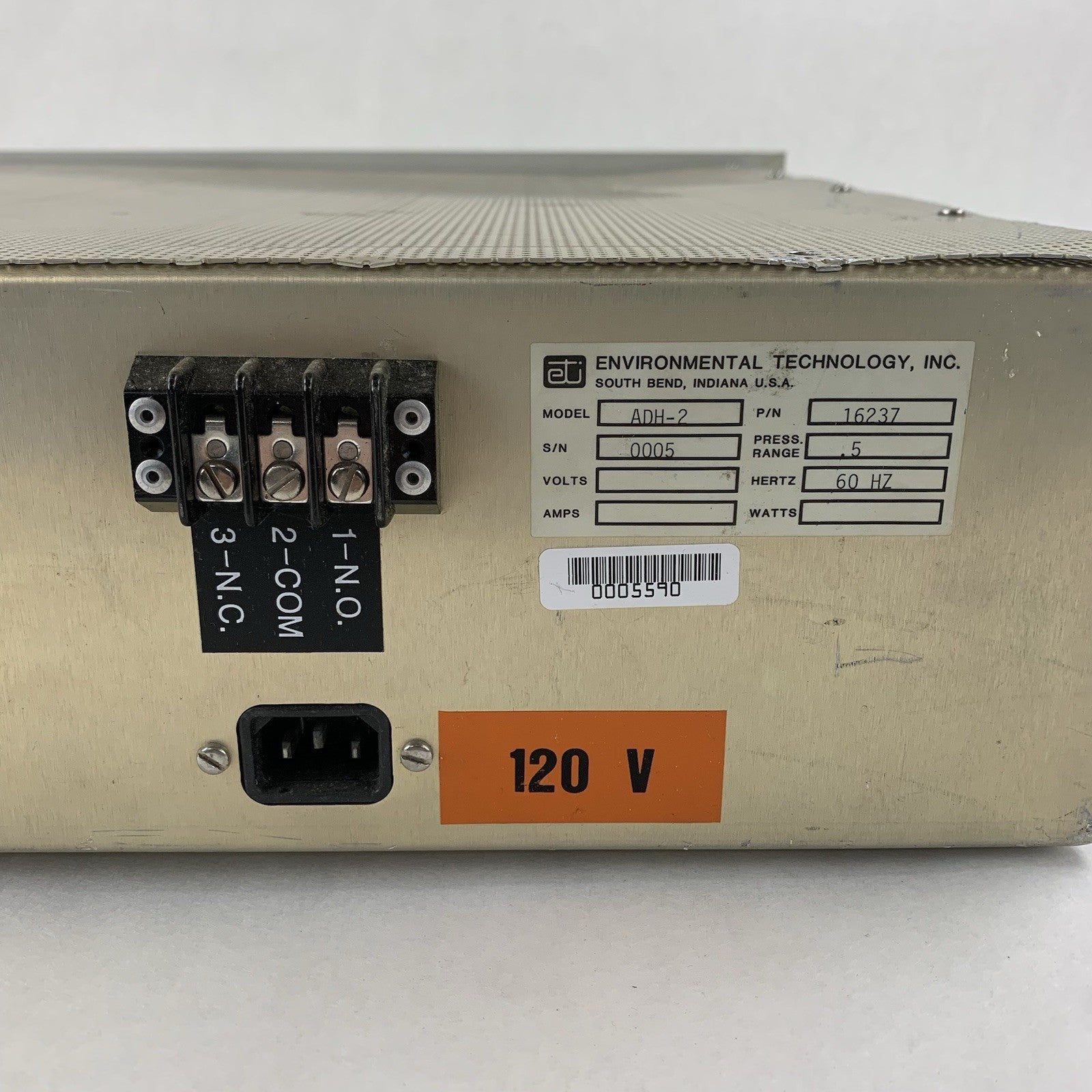 Environmental Technology ADH-2A COM Dehydrator Powers on No Pump7