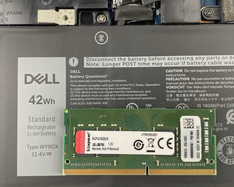 Dell Latitude 5420 14" i7-1165G7 2.80 GHz 8 GB RAM No SSD/OS/AC - READ