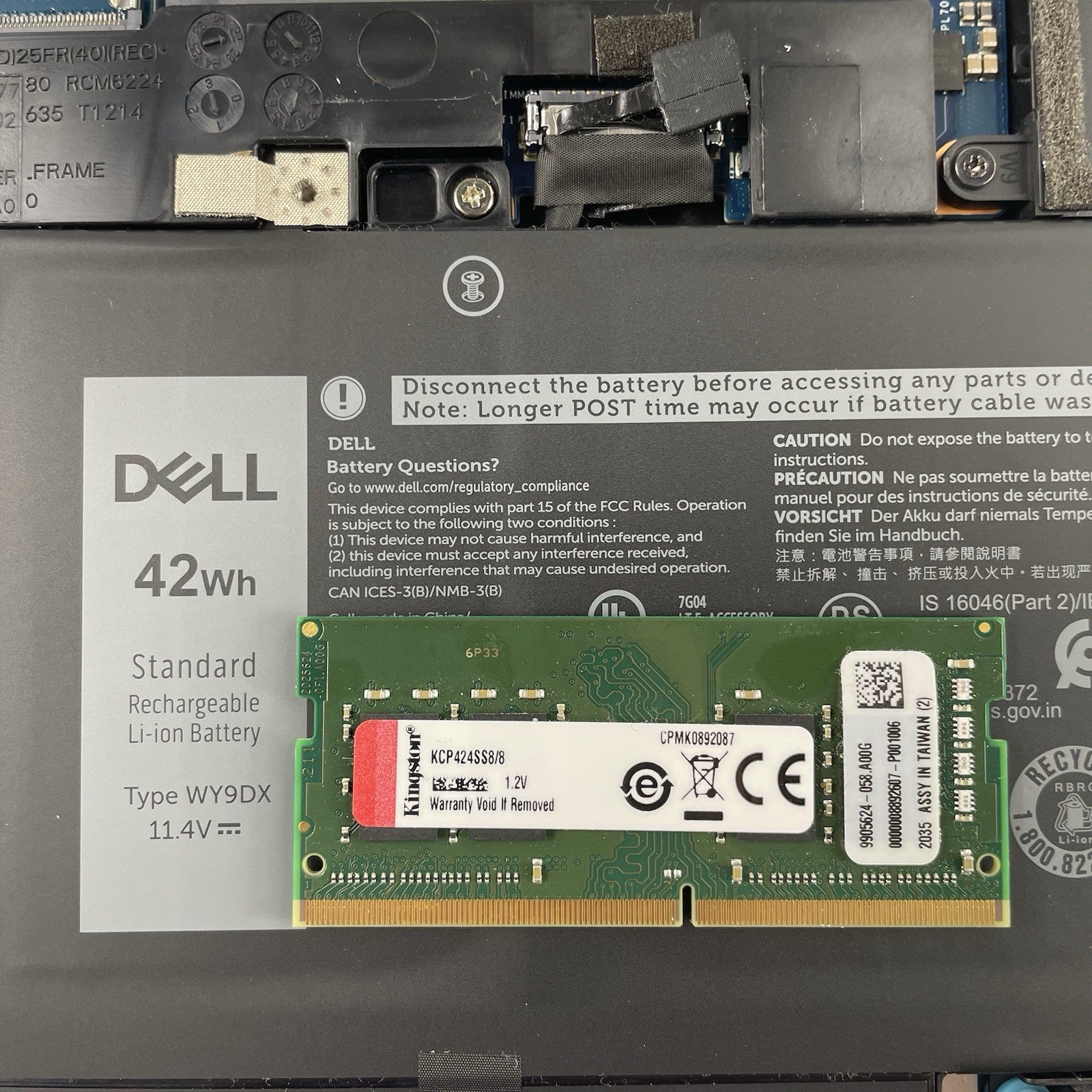 Dell Latitude 5420 14" i7-1165G7 2.80 GHz 8 GB RAM No SSD/OS/AC - READ21