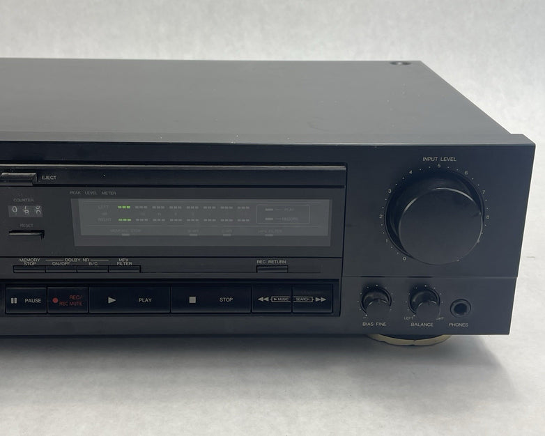 Denon DRM-500 Dolby Stereo Cassette Tape Deck Tested