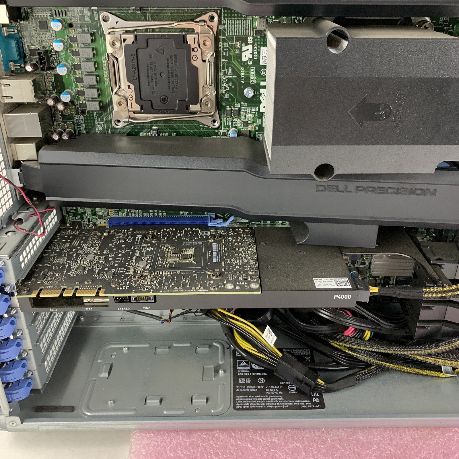 Dell Precision Tower 7910 Intel Xeon E5-2620V4 2.1 GHz 32 GB Ram No HDD No OS