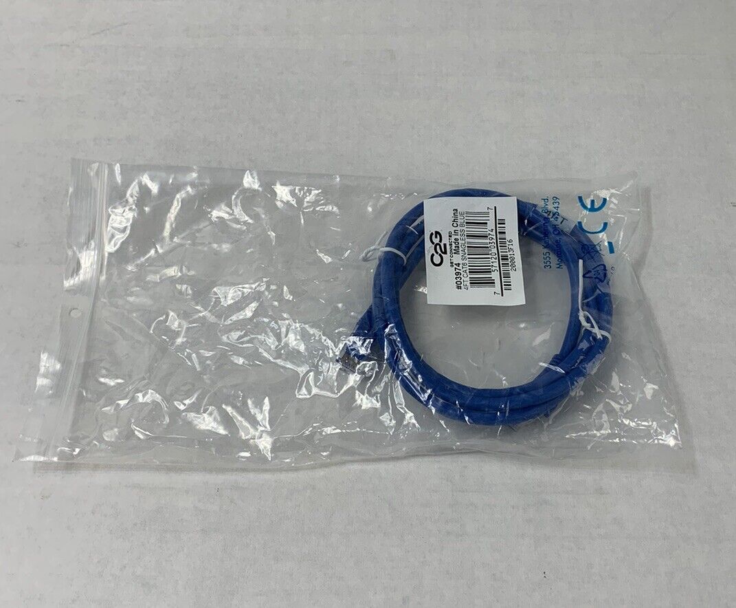 C2G 03974 4ft CAT6 Patch Cable (Lot of 3)