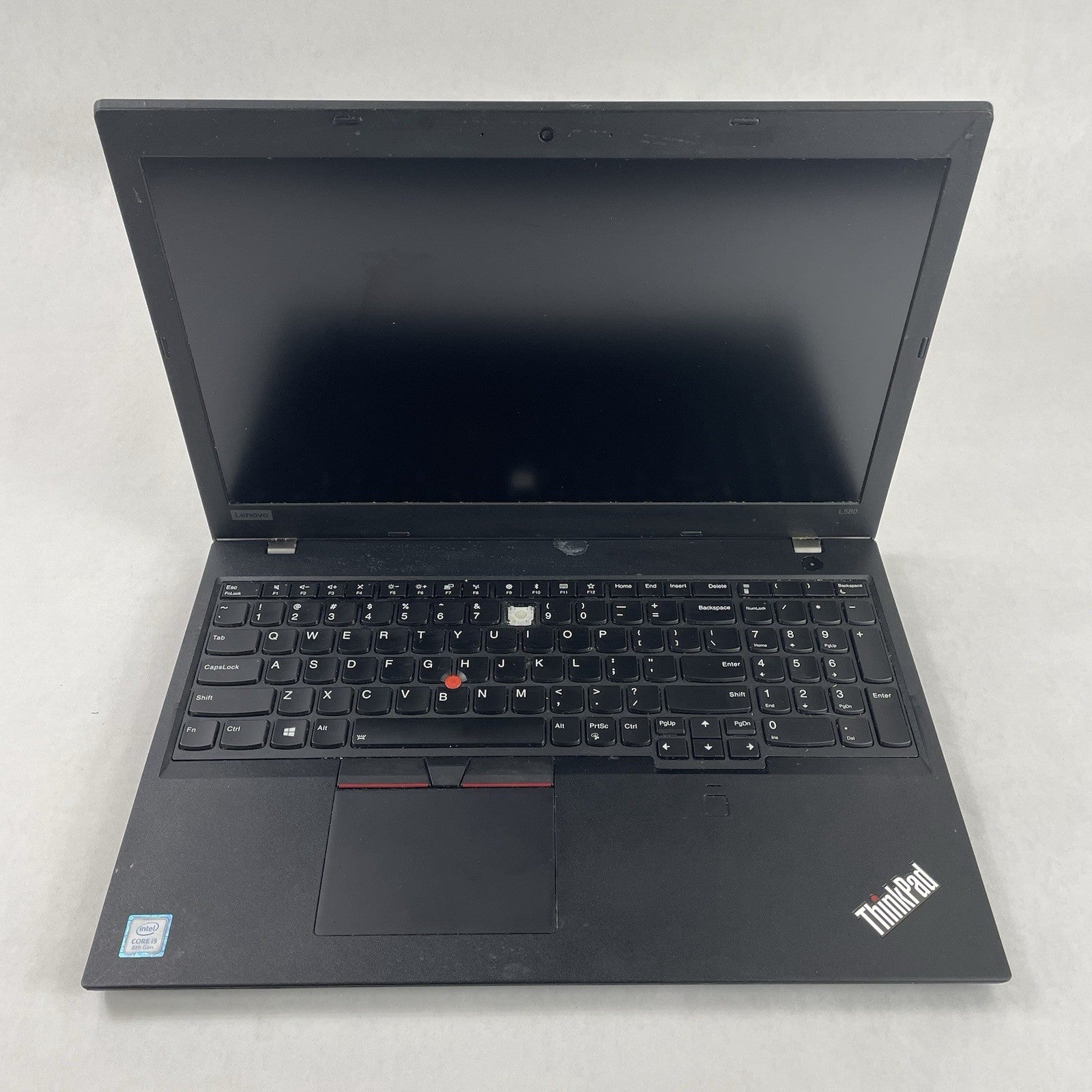 Lenovo ThinkPad L580 15.6" i5-8250U 1.60 GHz 8 GB RAM No SSD/OS/AC - Missing Key1
