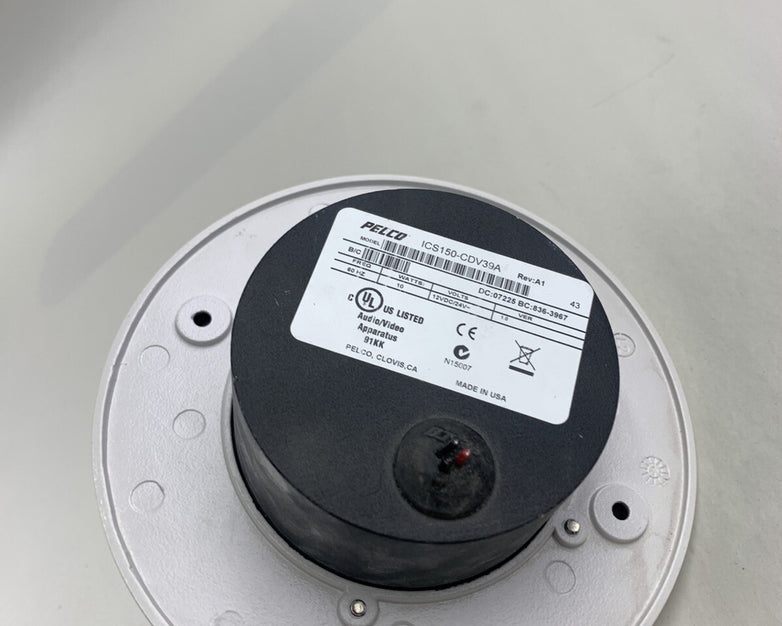 Pelco ICS150-CDV39A Security Camera MFXX-4250-350 For Parts or Repair