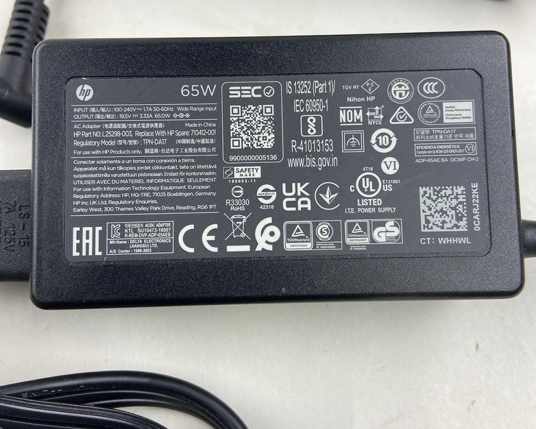 OEM HP 65W AC Power Supply L39752-002 L40094-001 TPN-DA17 - Lot of 6