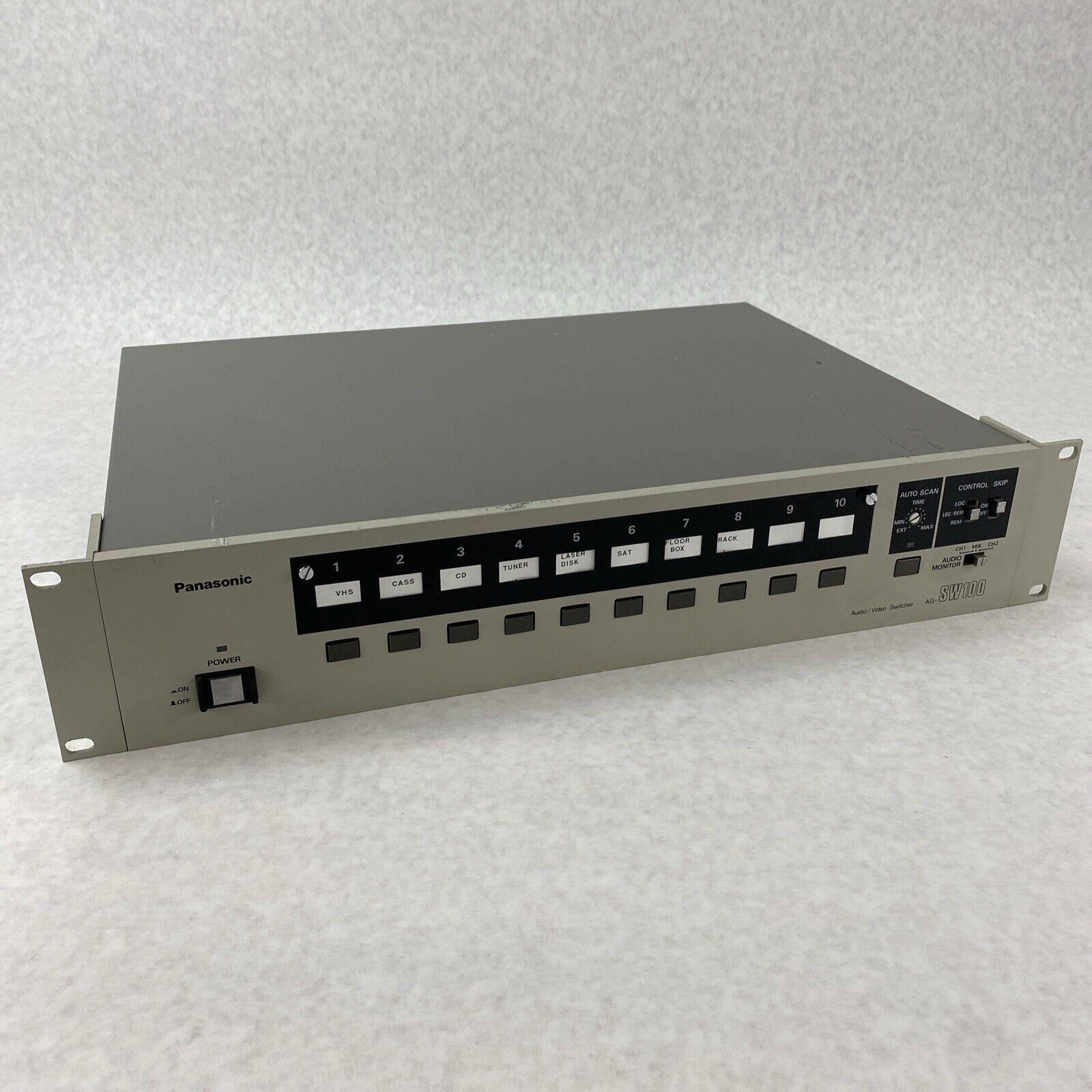 Panasonic AG-SW100 Audio / Video Switcher  Tested - No Adpater