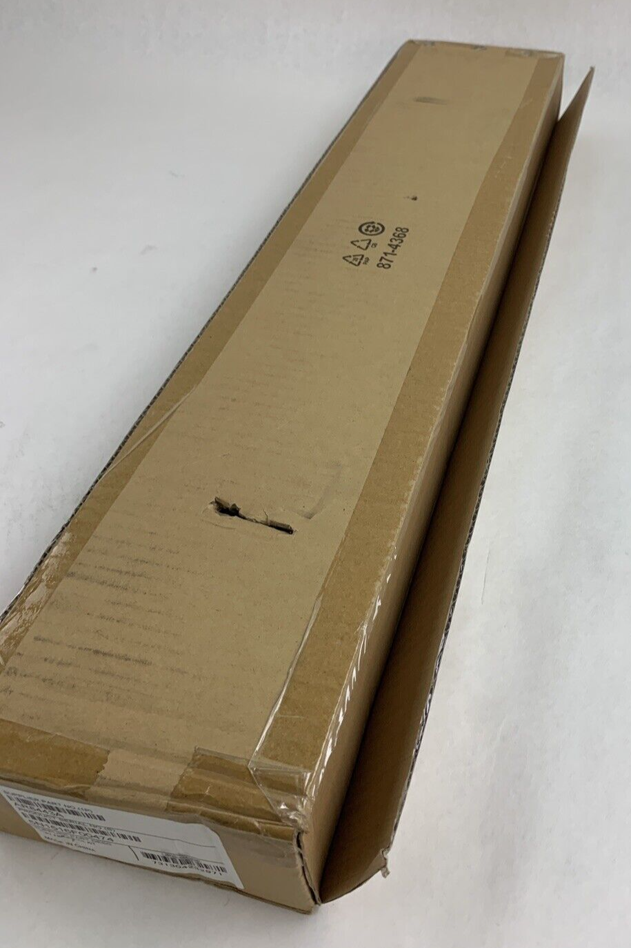 APC AR8443A Rack Cable Management Panel Black 0U New Box Opened