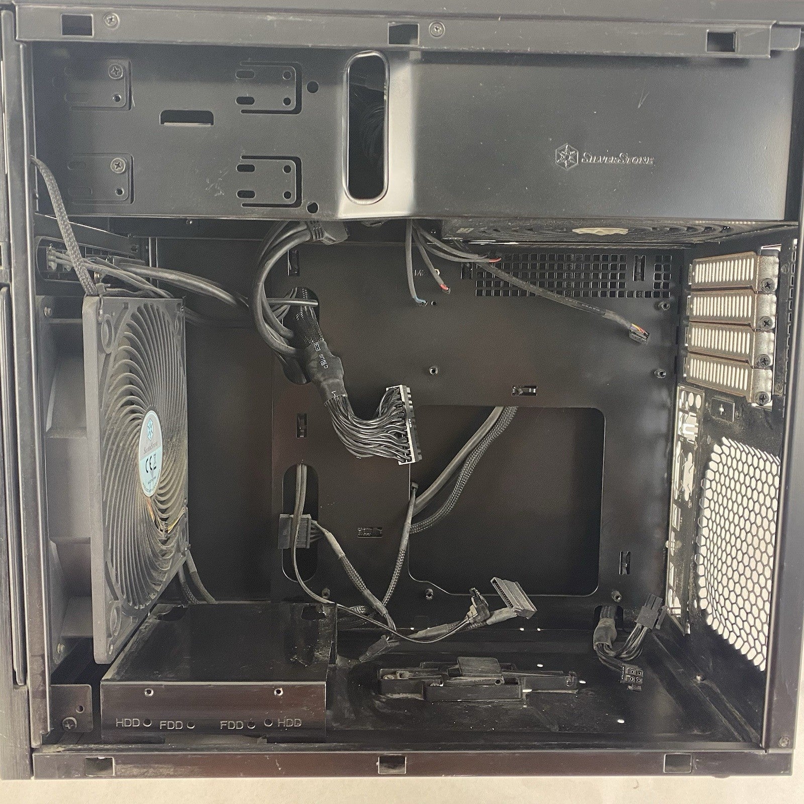 SilverStone Temjin Series TJ08B-E Micro-ATX Computer Case with 550W Power Supply