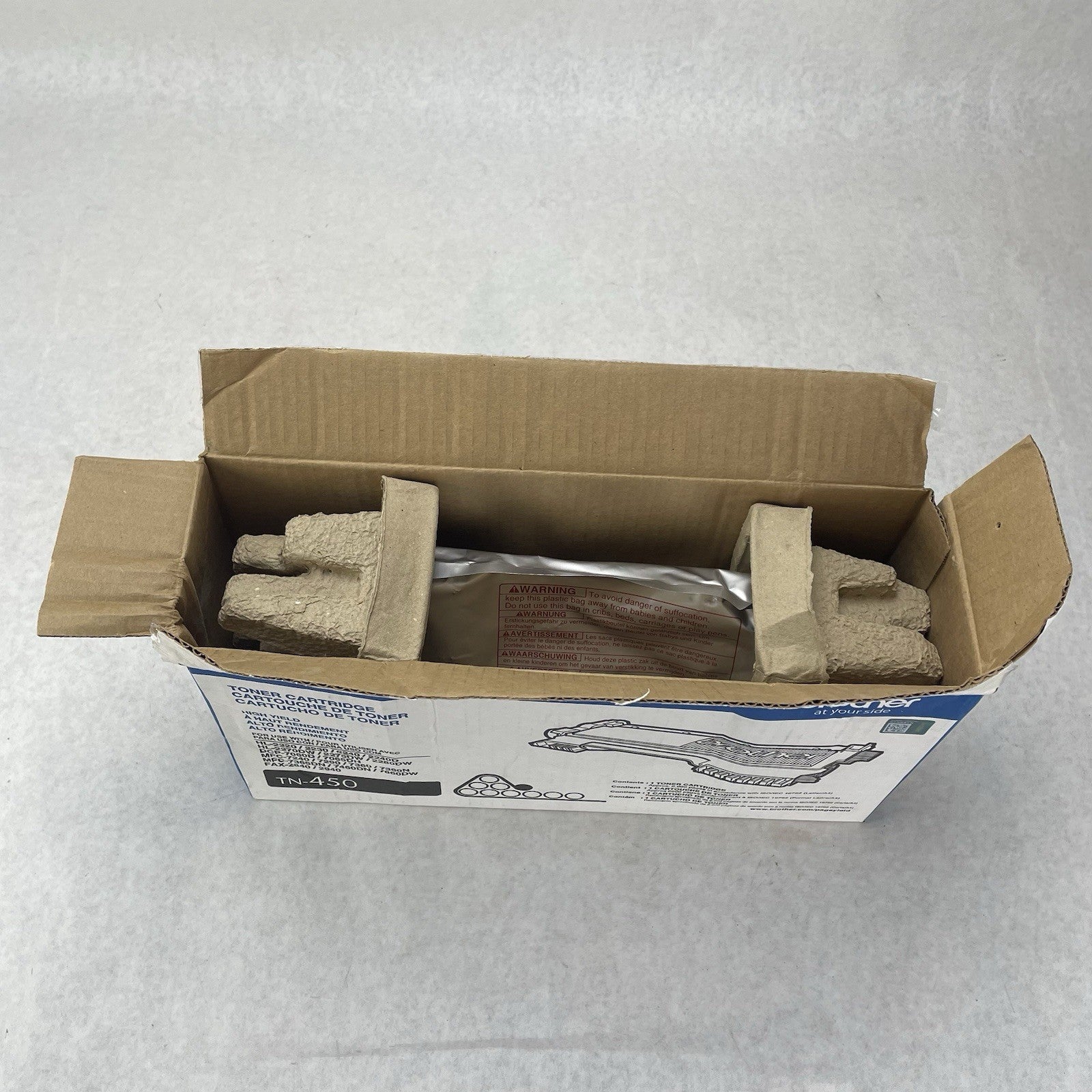 Brother TN450 TN-450 Black Toner Cartridge3